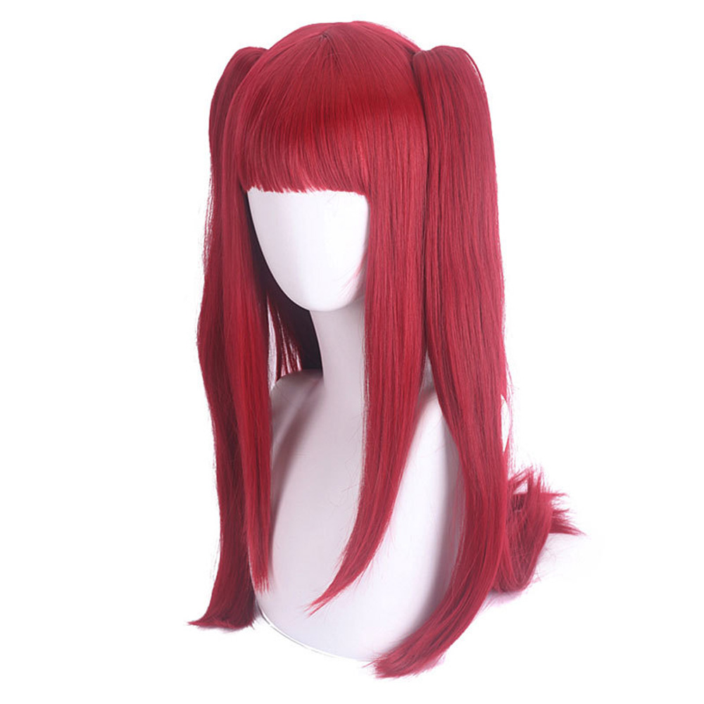 My Dress Up Darling Marin Kitagawa Cosplay Wig Long Red with Ponytail Hair