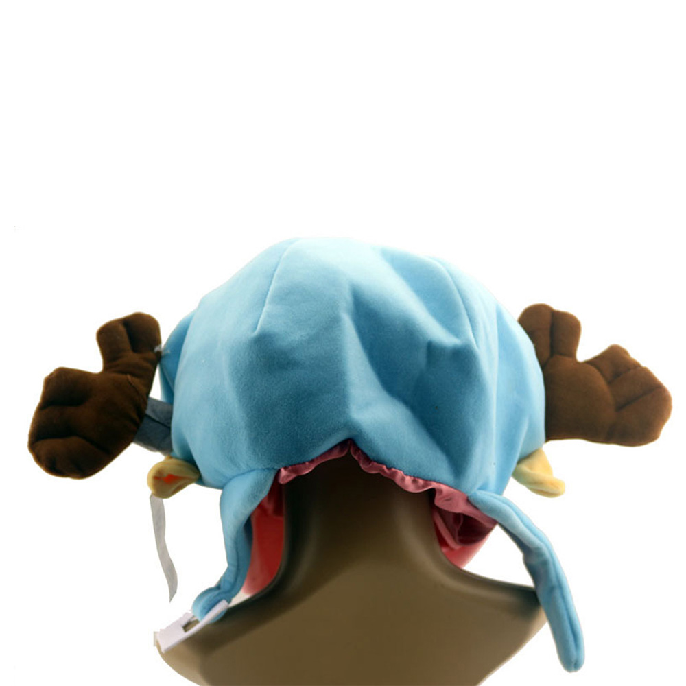 Anime One Piece Tony Tony Chopper Cosplay Prop Cotton Baseball Cap Fisherman Sun Hat 