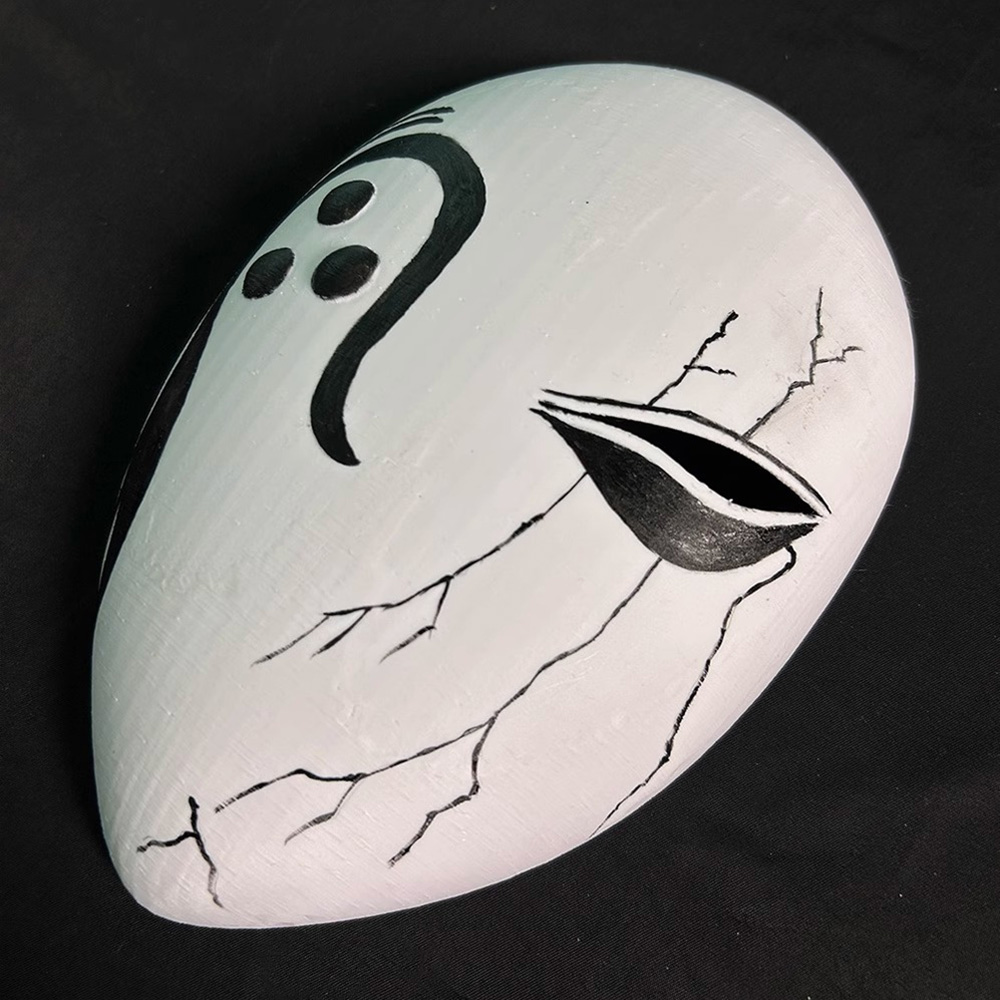 Anime Flame of Recca kurei (くれい) Cosplay Mask Prop