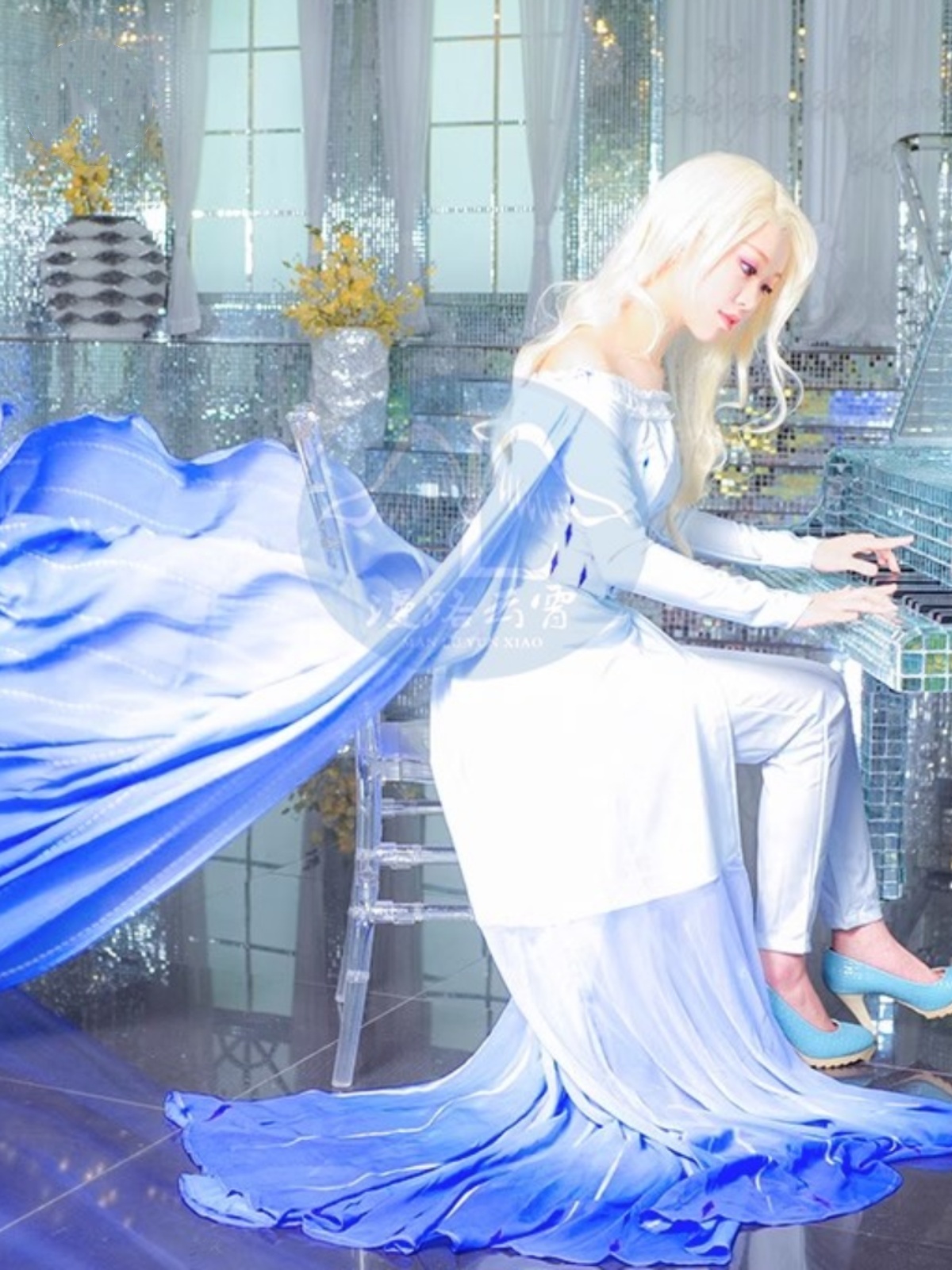 Frozen 2 Ice Princess Anna van Arendelle cosplay costume Ice Queen Elsa Dress dress Halloween Carnival costume