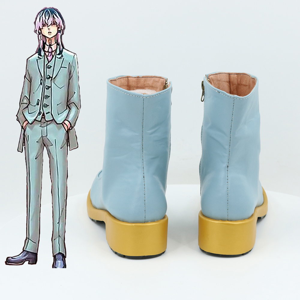 Tokyo Revengers Haitani Ran Shoes Cosplay Men Boots Handmade