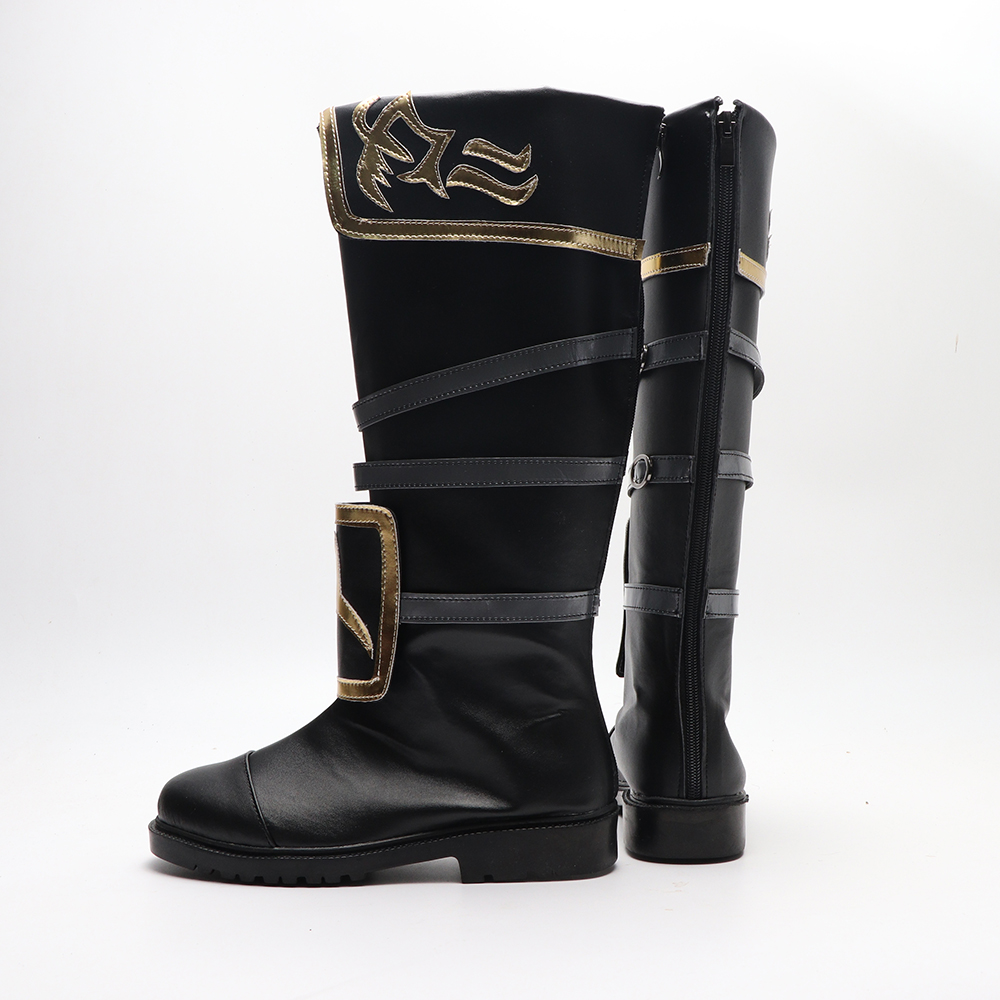 Game Identity V Night's Watch Ithaqua Cosplay Shoes Boots PU Leather