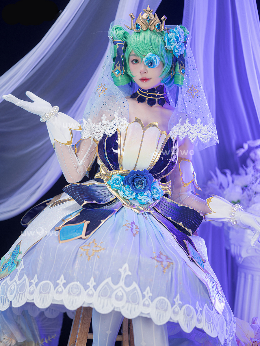 League of Legends LOL Gwen Cosplay Costume Dress