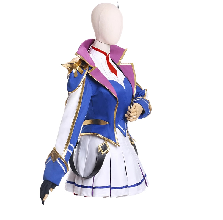 League of Legend LOL New Skin Battle Academia Caitlyn Cosplay Costume