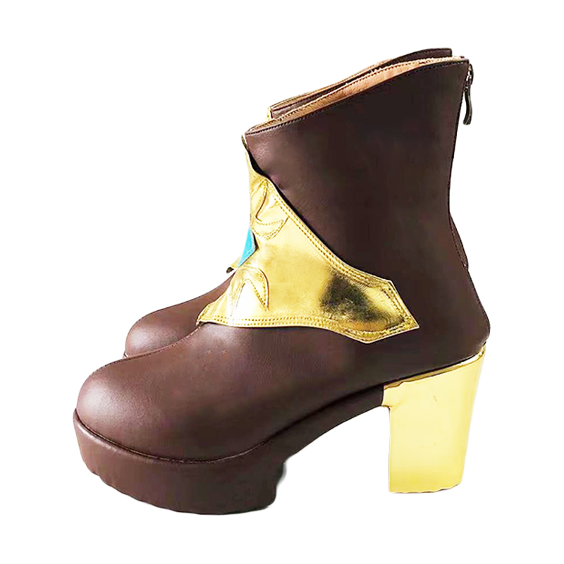  Game LOL League of Legends Singer Seraphine Cosplay Shoes Boots