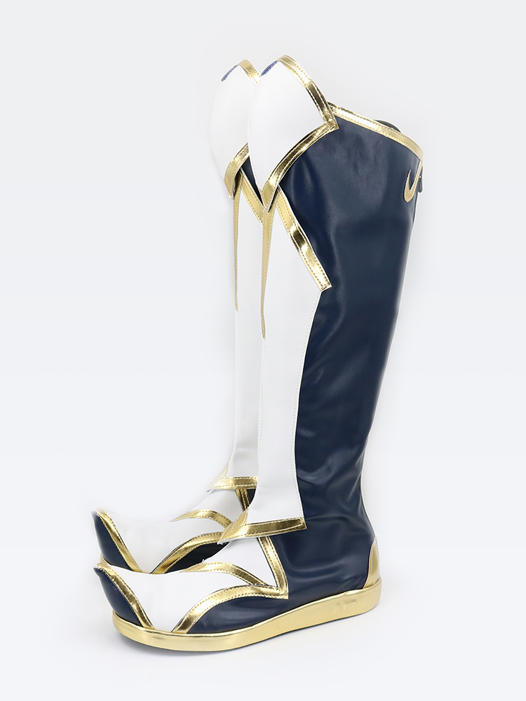 League of Legends LOL Porcelain Protector Ezreal Cosplay Costume