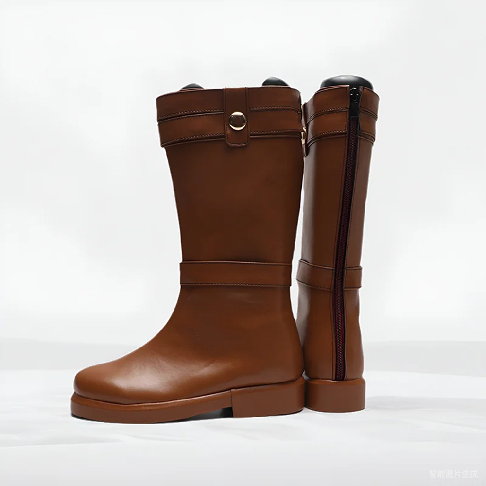 Anime Frieren: Beyond Journey's End Frieren Cosplay Shoes Boots Role Play  Shoes