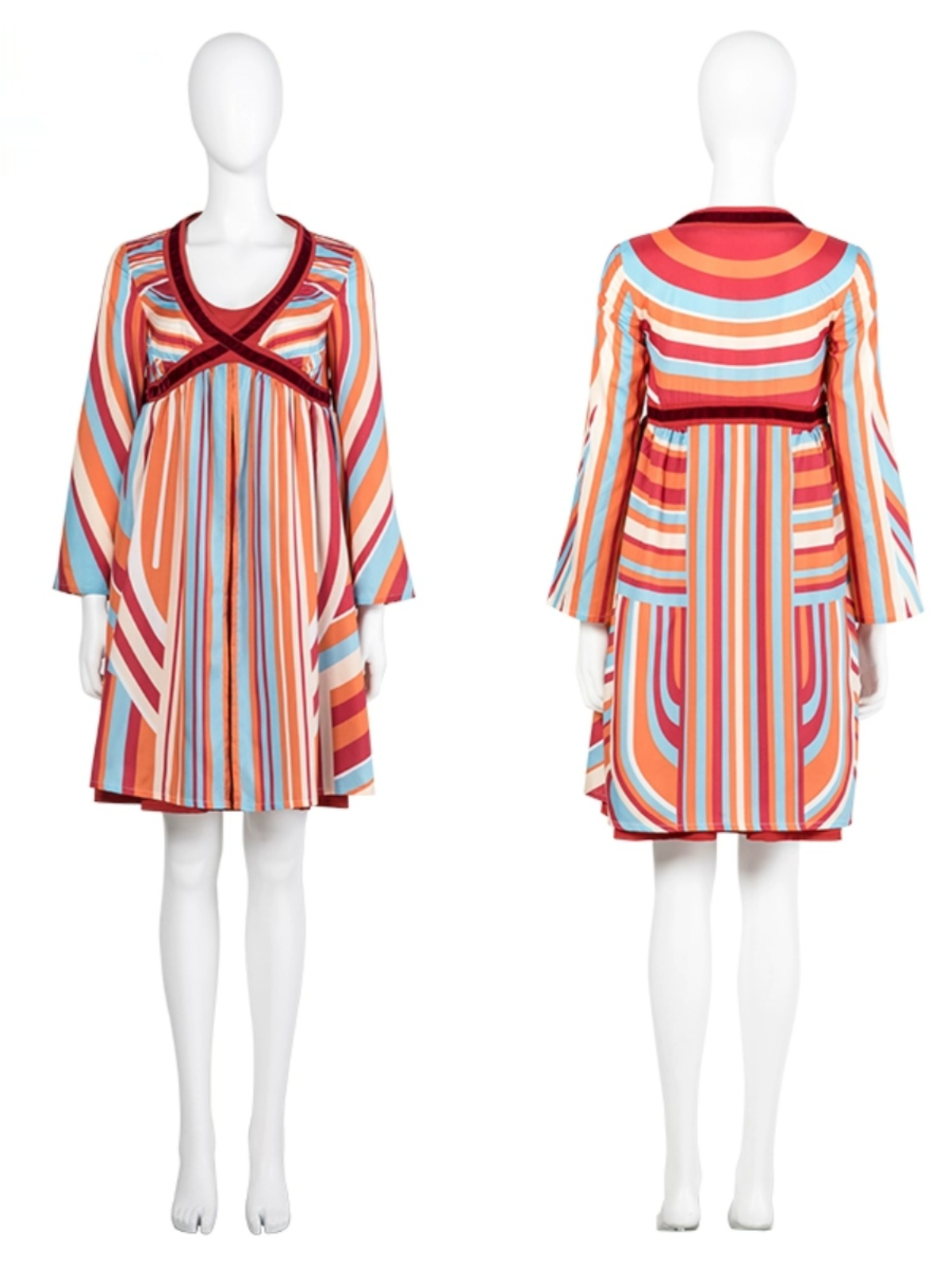 Marvel Wanda Vision Costume Wanda Pregnant Dress Scarlet Witch Maternity Dress  Movie Type