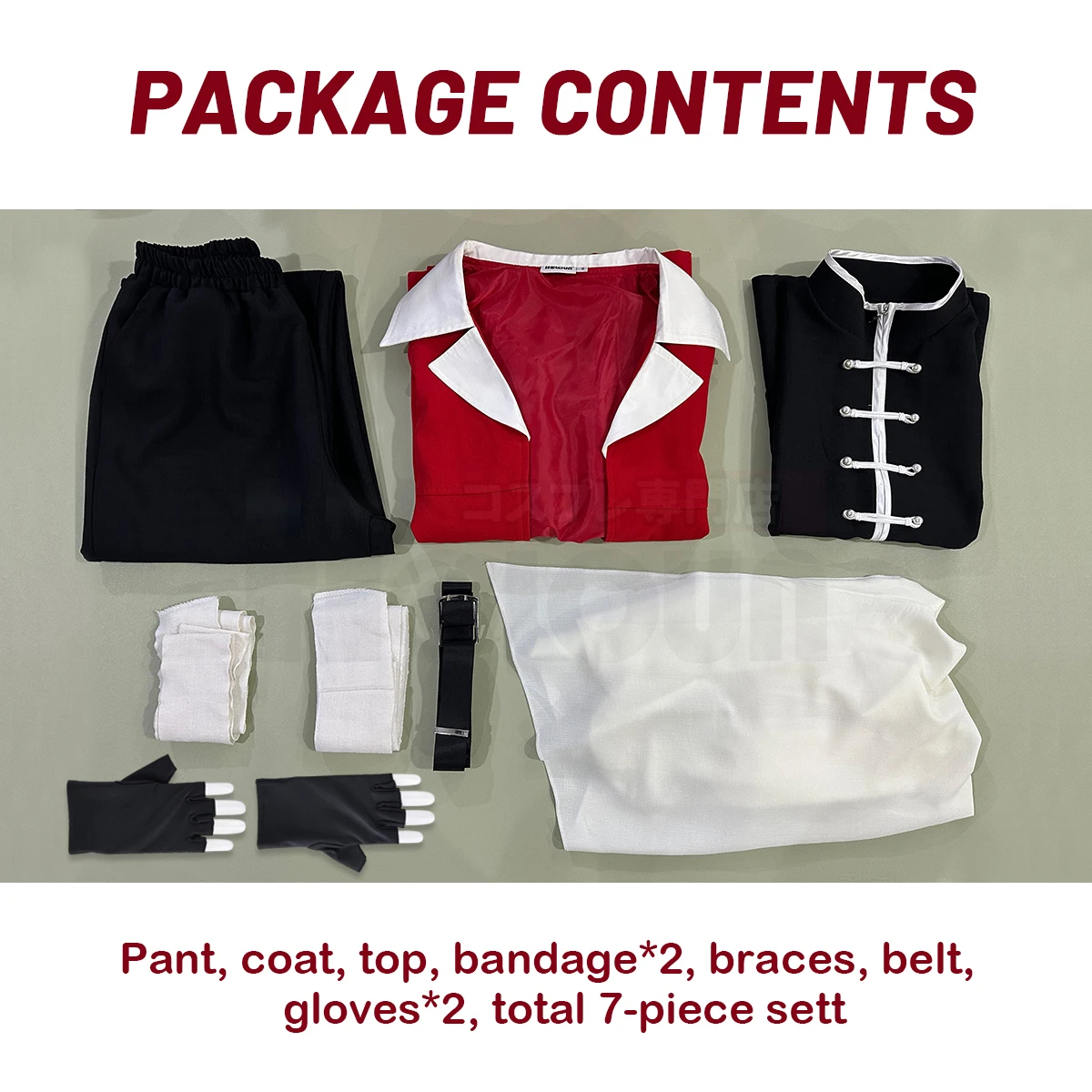 Frieren Beyond Journey's End Stark Anime Cosplay Costume Wig Jacket Sleeveless Vest Pants Christmas Gift 