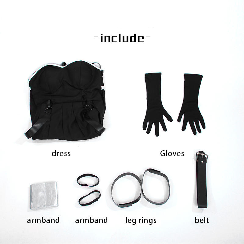 Anime Frieren Beyond Journey's End Back Ubel Cosplay Costume Role Party Uniform for Adult Women