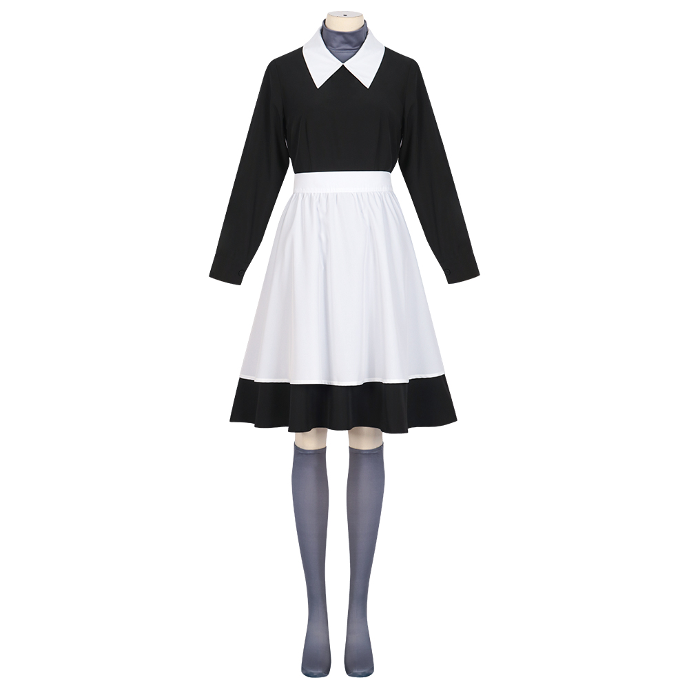 【Ready for ship】Anime Jujutsu Kaisen Kuroi Misato Maid Uniform Dress StagePerformance Cosplay Costume 