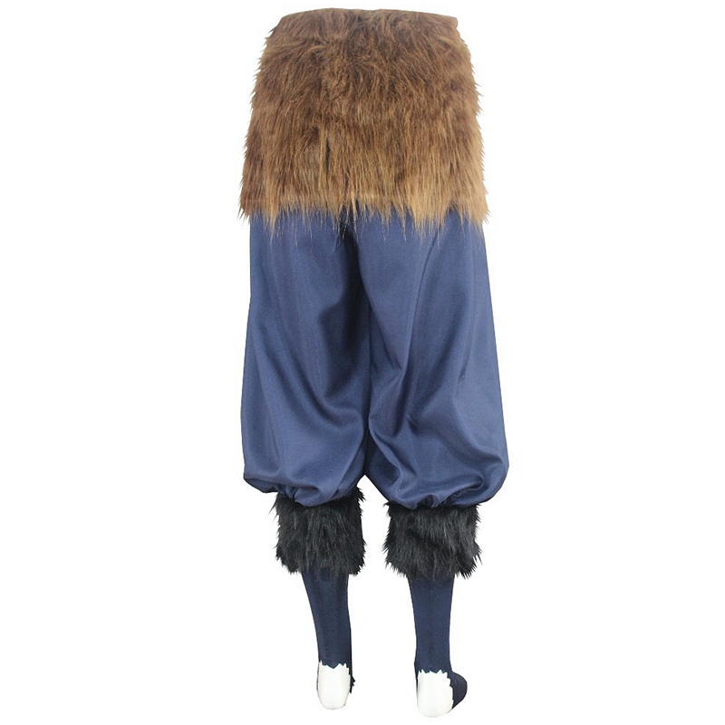 Anime Demon Slayer Man cosplay suit sex-turning Inosuke cospaly  Costume suit ,women's wig pig head cover