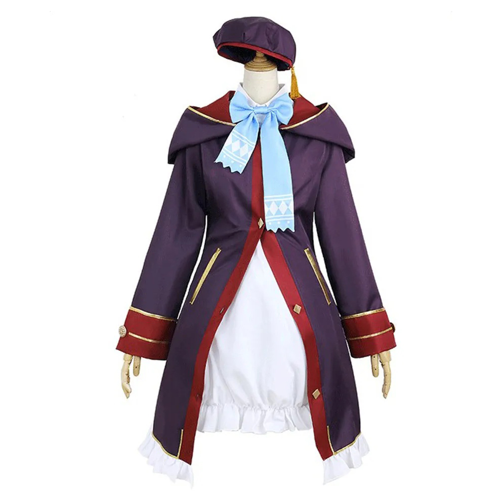 Game Princess Connect Re:Dive Uni Cosplay Costume Cute Girl Dress Cosplay Wig Shoes
