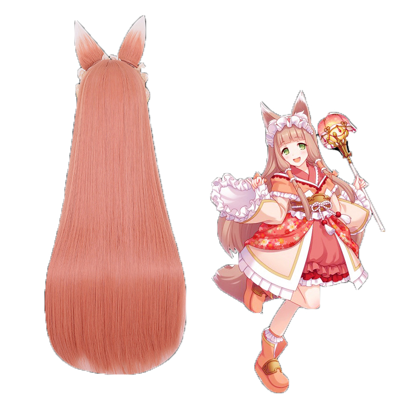 Game Princess Connect! Re:Dive Maho Cosplay Wig Animal Ears  PriConne R Himemiya Maho