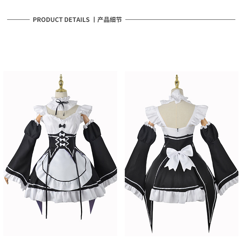 Anime Re: Life In A Different World From Zero Rem Winter Cosplay Costume And Cosplay Wig