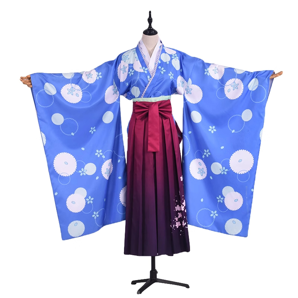 Re: Life In A DiffeRent World From Zero Rem Ram Kimono Cosplay Costume