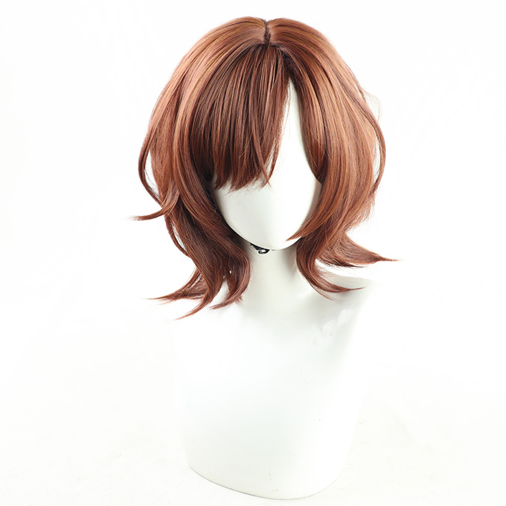 THE IDOLM@STER Higuchi Madoka Brown Color Gsme Cosplay Wig