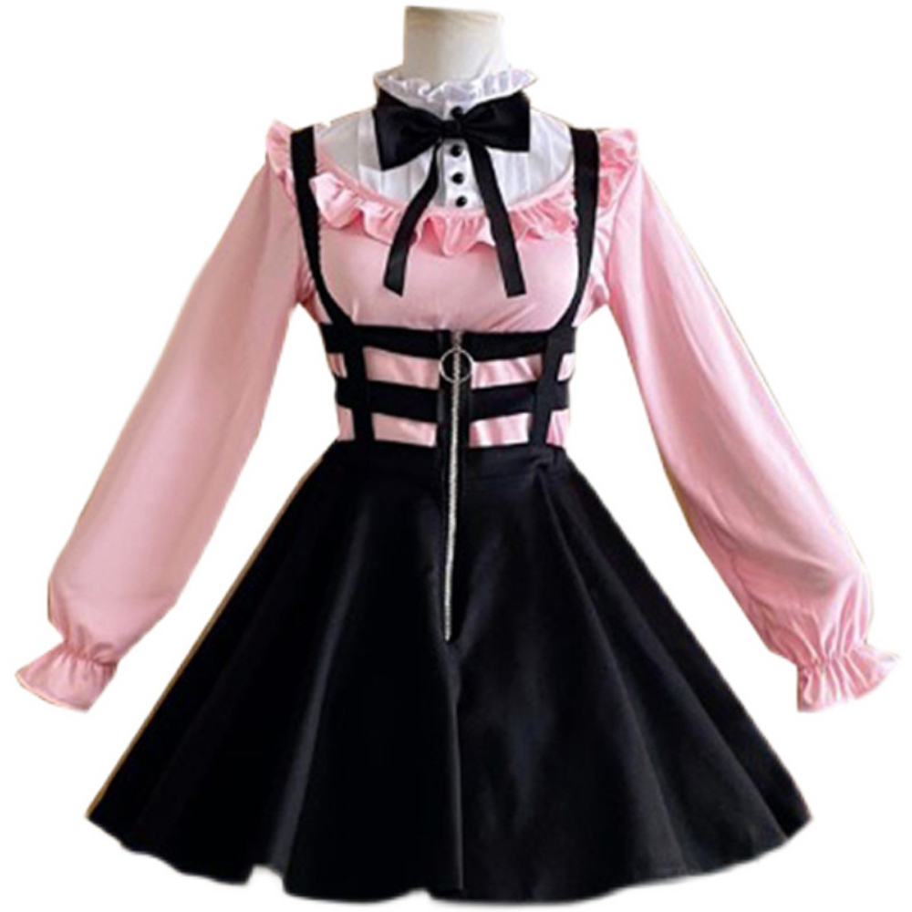 Game The Idolm@Ster Mayuzumi Fuyuko Costumes for girls  Skirt Dress up Suit