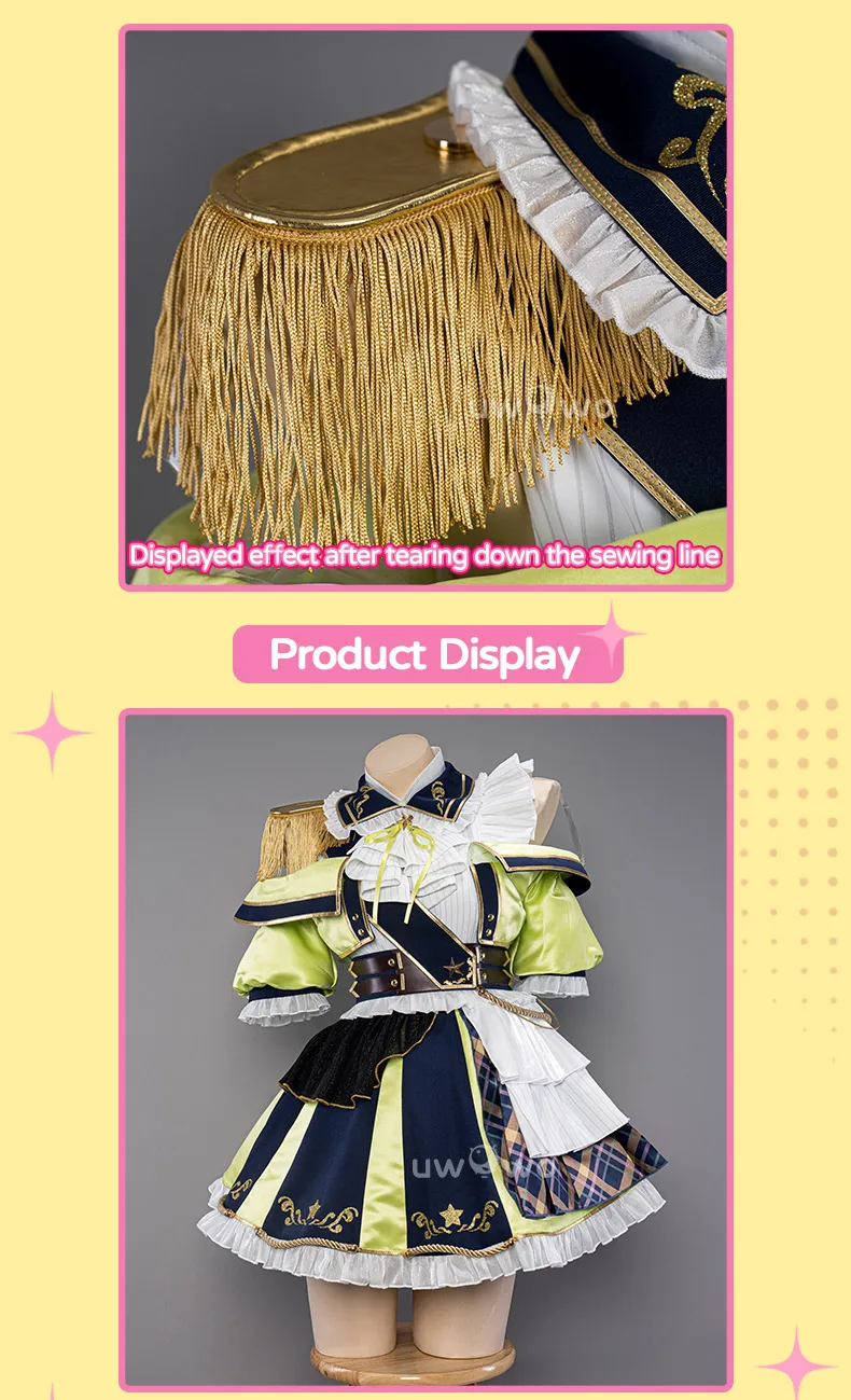 Anime Mother and Children MEM CYO Cosplay Costume Lolita Military Costume Idoll Stagee Performance Master Halloween in Stock