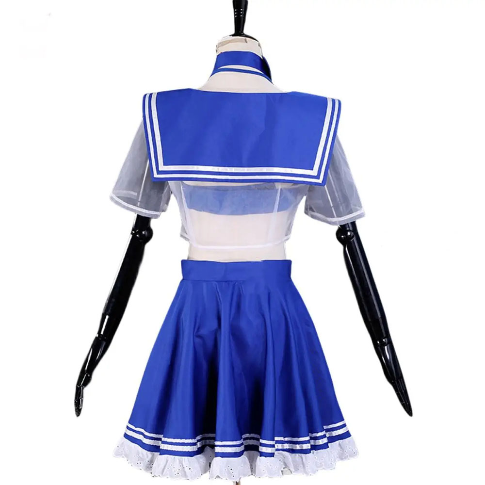 Shylily Lily Cosplay Anime Virtual YouTuber Costume Wig Summer Day Swimwear Bikini Woman 