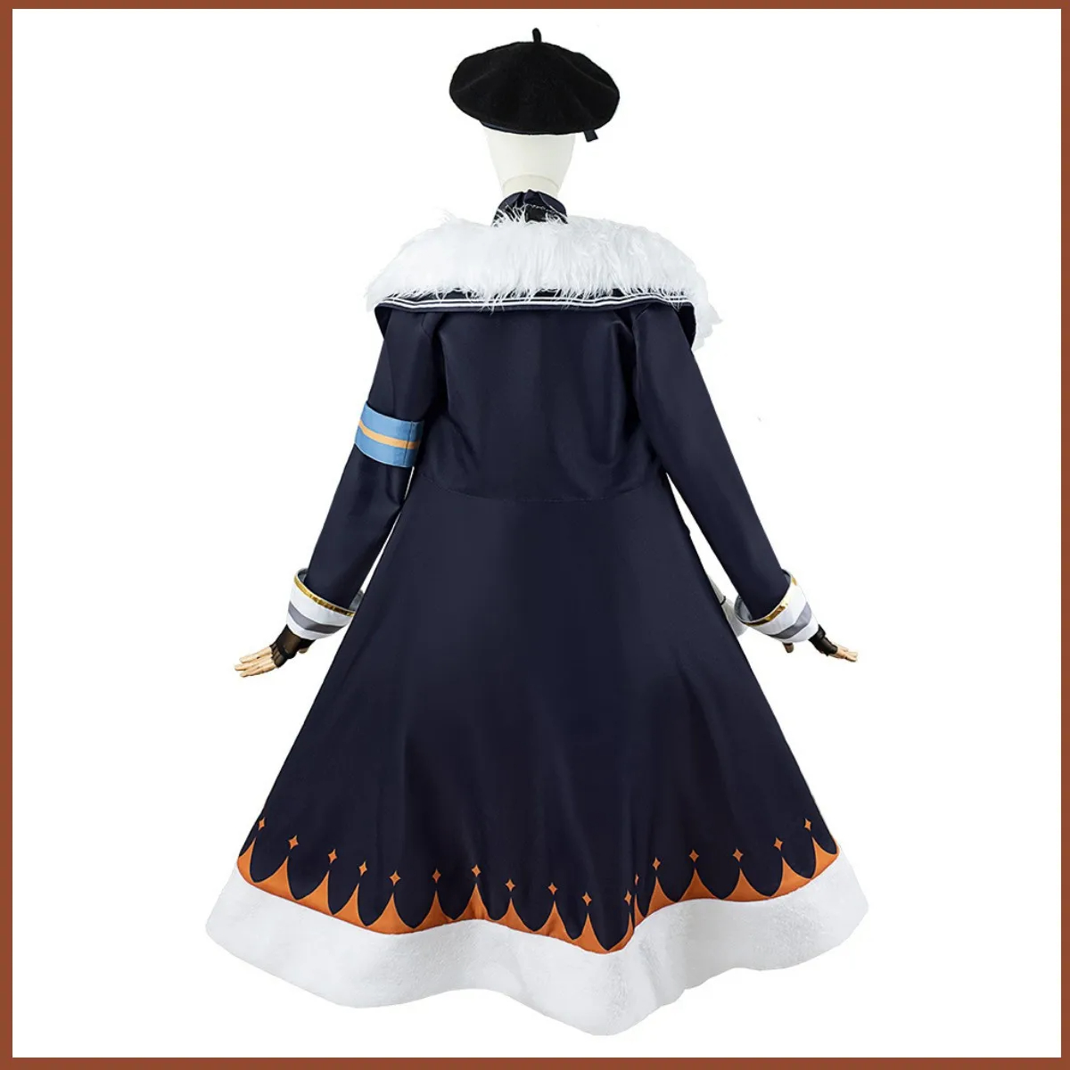 Anime virtual YouTuber Petra Gurin carnival costume wig dress cape woman set for christmas