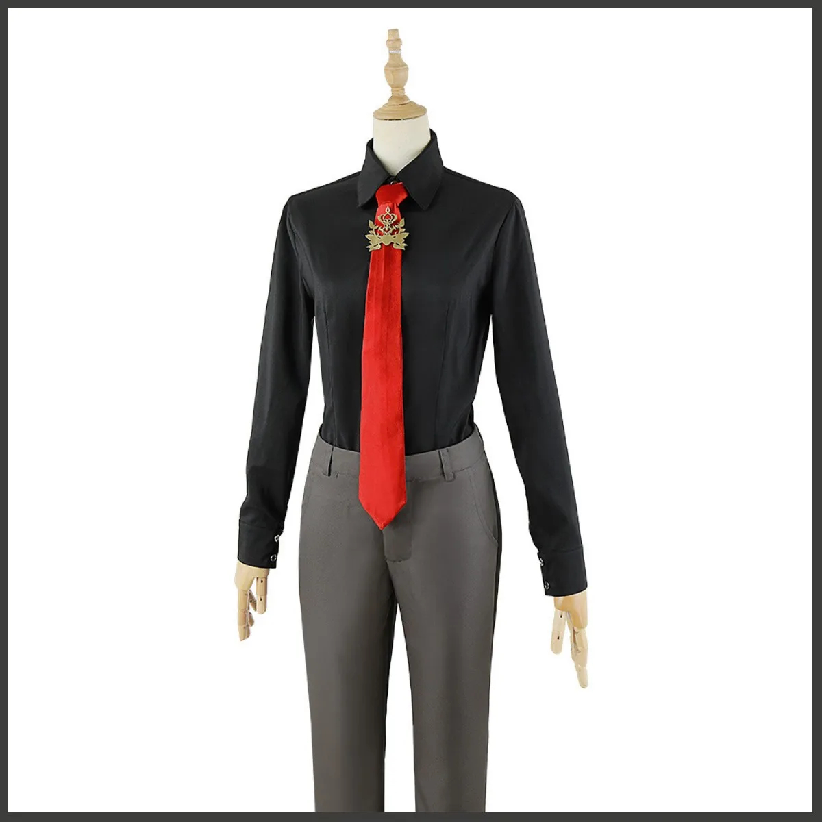 Anime Virtual YouTuber Hayato Kagami Cosplay Costume Wig Uniform Set Adult Male Woman 