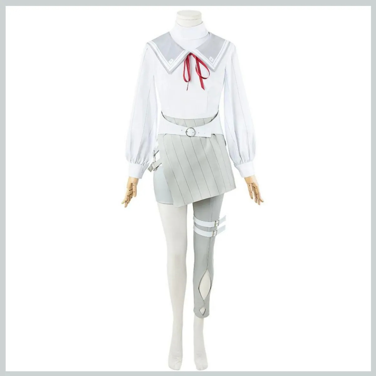 Anime Virtual YouTuber Genzuki Tojiro Carnival Disguise Windbreaker Cosplay Costume Wig Uniform Set 