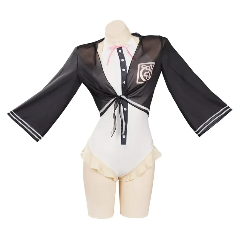 Danganronpa Monomi Cosplay Costume Bikini Swimsuit Jumpsuit Outfits Halloween Carnival Suit Sexy Swimwear 