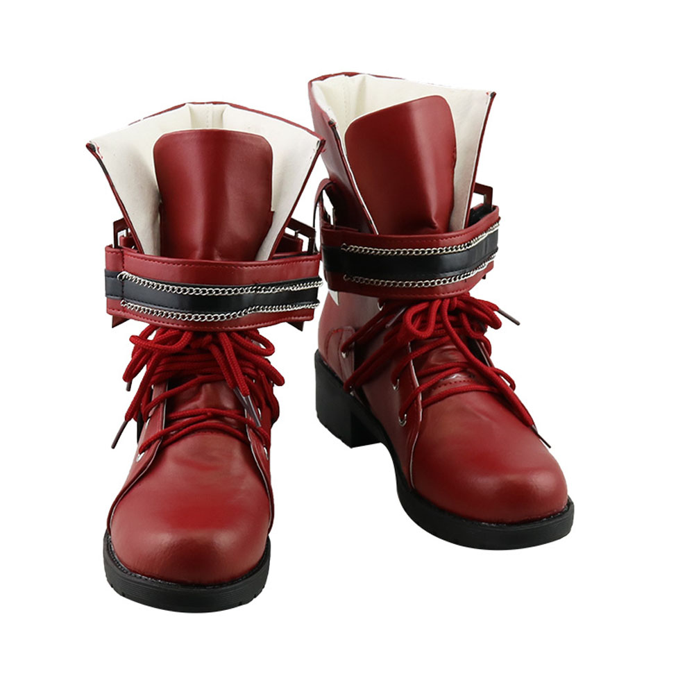 Final Fantasy VII Cosplay Tifa Lockhart Cosplay Shoes Boots 