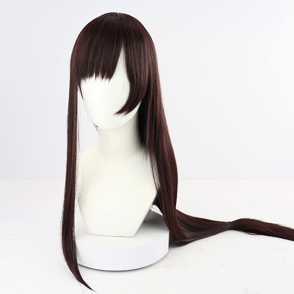 Final Fantasy VII Remake Tifa Lockhart Cosplay Wig Black And Brown Length: 90cm