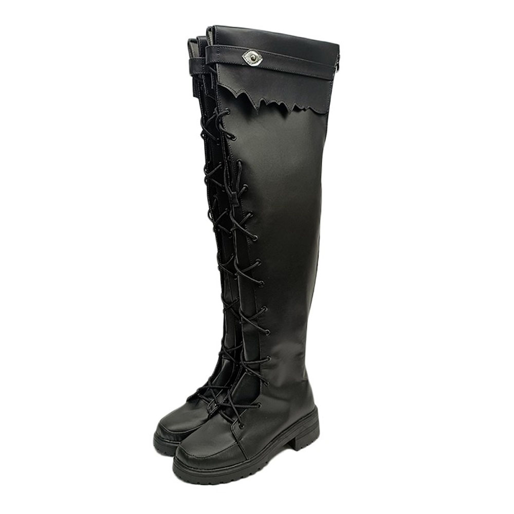 Anime Final Fantasy Ff14 Yshtola Cosplay Shoes for Men Comic Halloween Party Yshtola Cosplay Costume Prop Anime