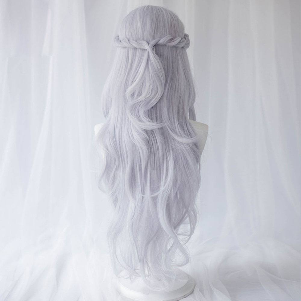 Final Fantasy XIV Game Venat Cosplay Wig Heat Resistant Synthetic Hair Carnival Halloween Party