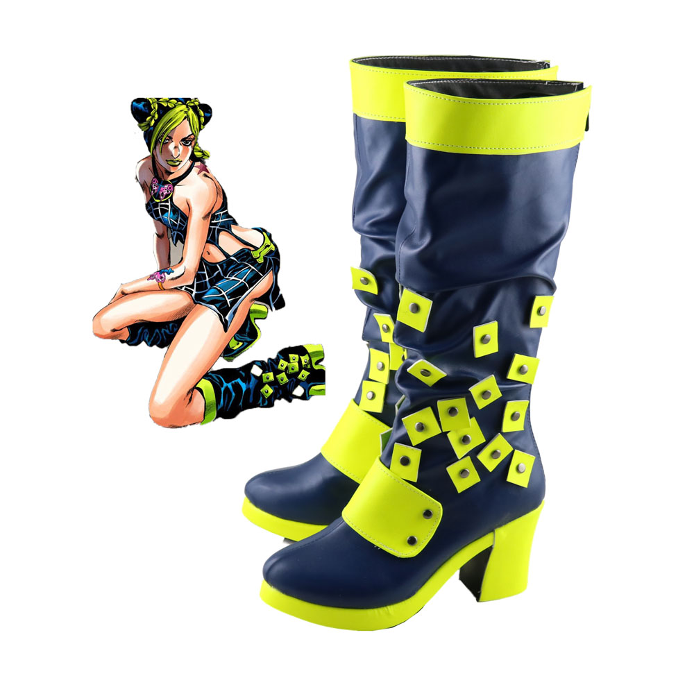 JoJo's Bizarre Adventure Jolyne Cujoh Cosplay Shoes Boots