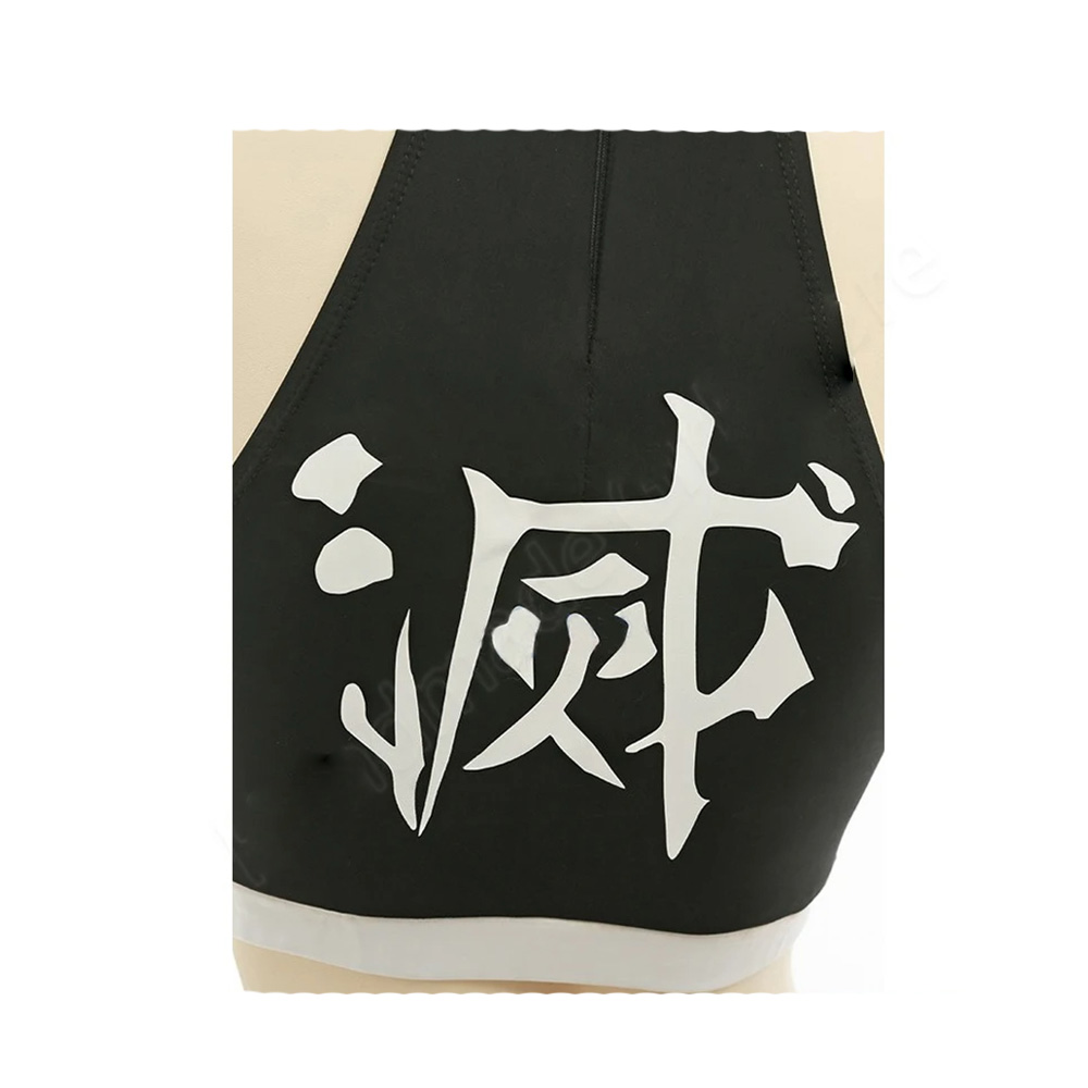 Demon Slay Kanroji Mitsuri Summer Bikini Cosplay Swimwear Costume Pool Party