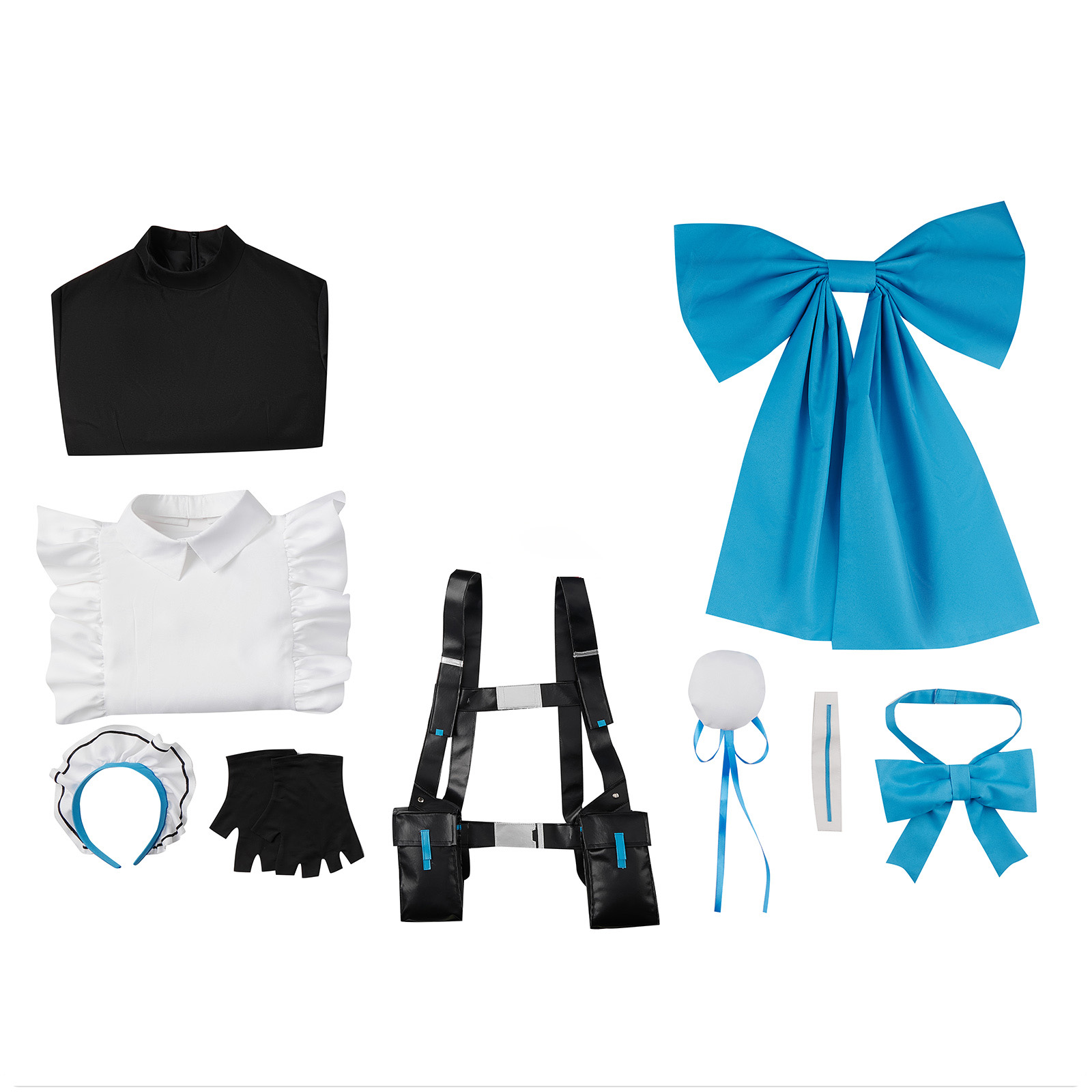 Game Blue Archive Asuma Toki Cosplay Costume Wig Length 40cm