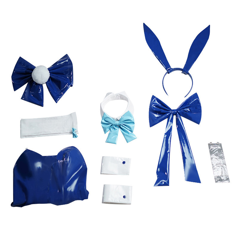 Blue Archive Asuma Toki Cosplay Jumpsuit Cute Bunny Girl Sexy Costume For Women Backless