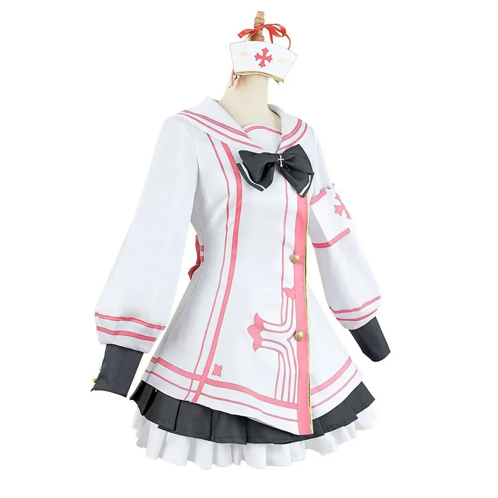 Game Blue Archive Sumi Serina Cosplay Costume Women Uniform Casual Jacket Skirt Wig