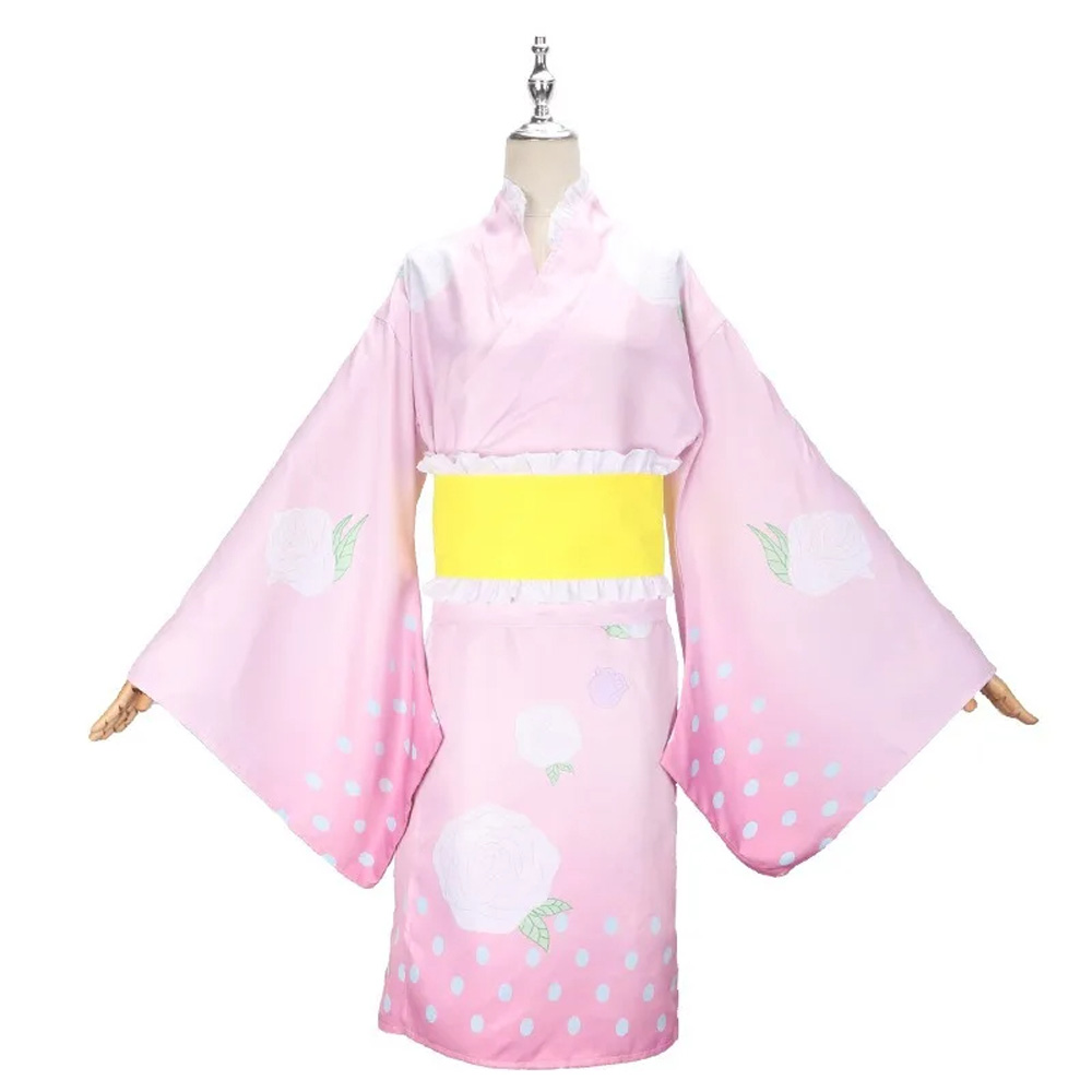 Anime OSHI NO KO COS Hoshino Ai B Cosplay Costume Kimono Waist Wrap
