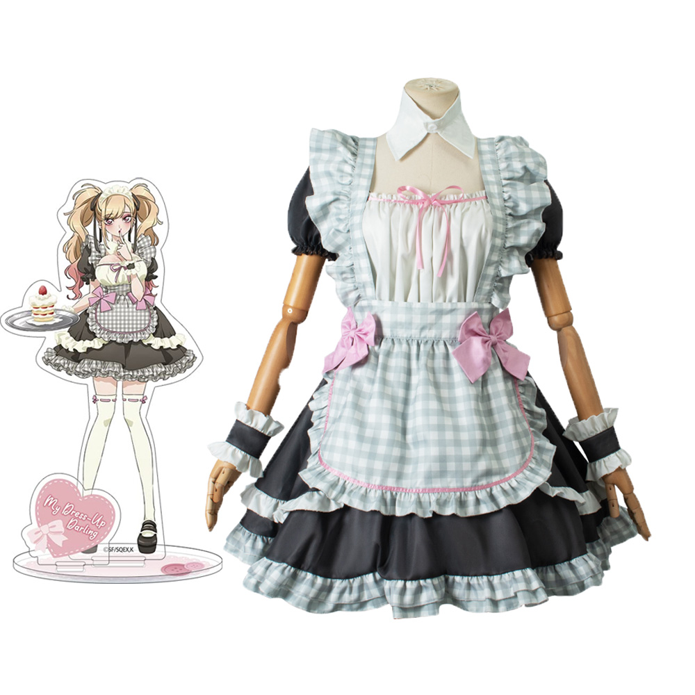 Anime My Dress-Up Darling Marin Kitagawa Maid Cosplay Costumes