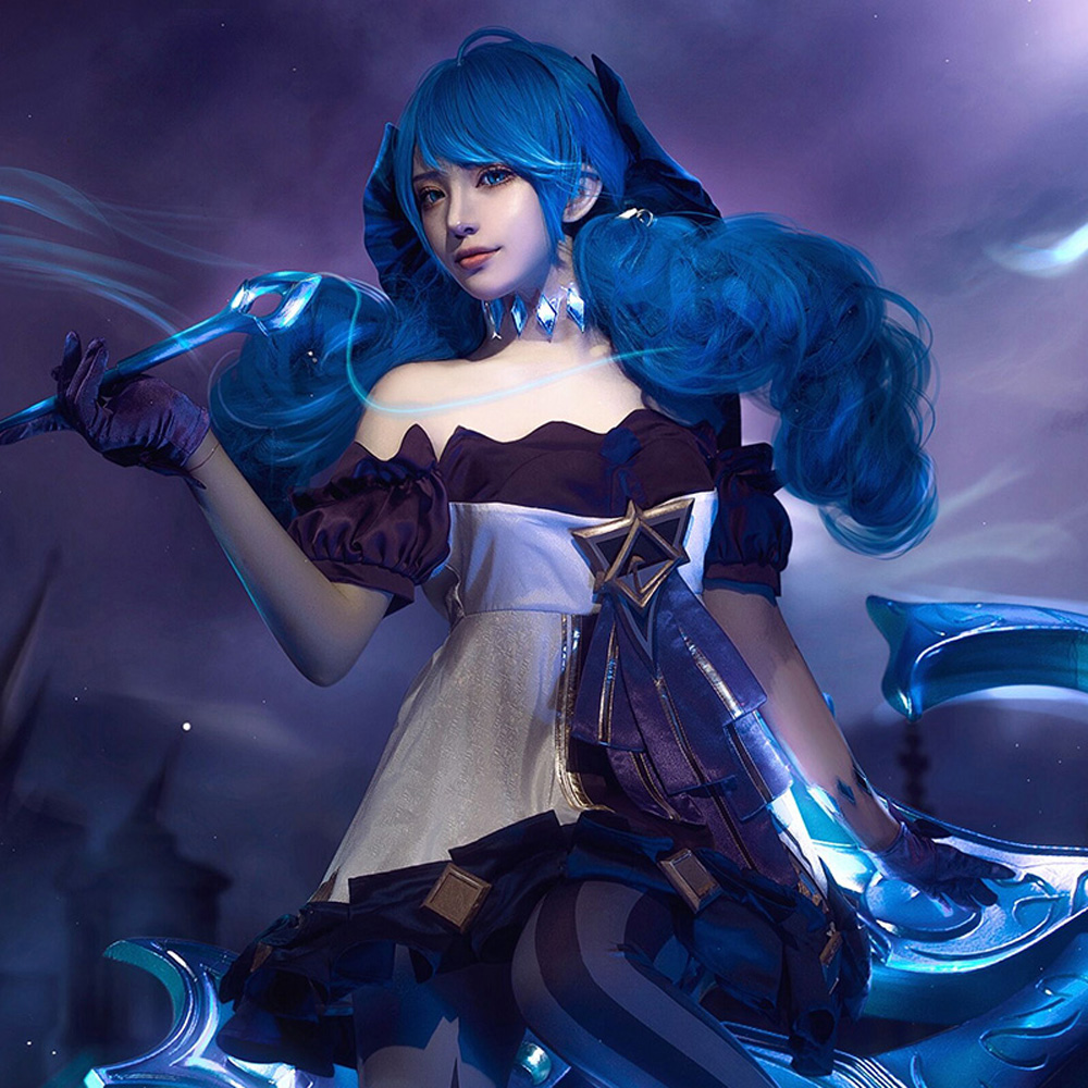 Game League of Legends LOL Gwen Cosplay Wig