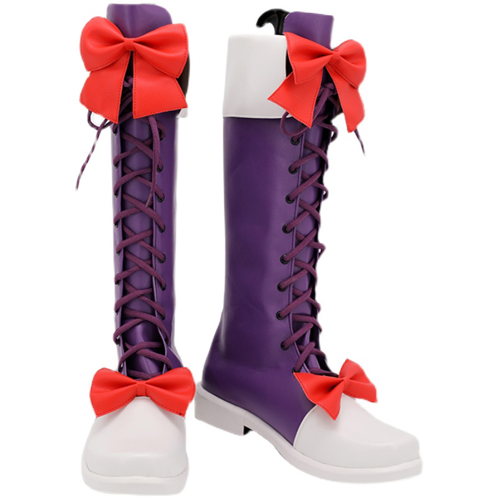 High-Rise Invasion Maid Mask Cosplay Shoes Boots