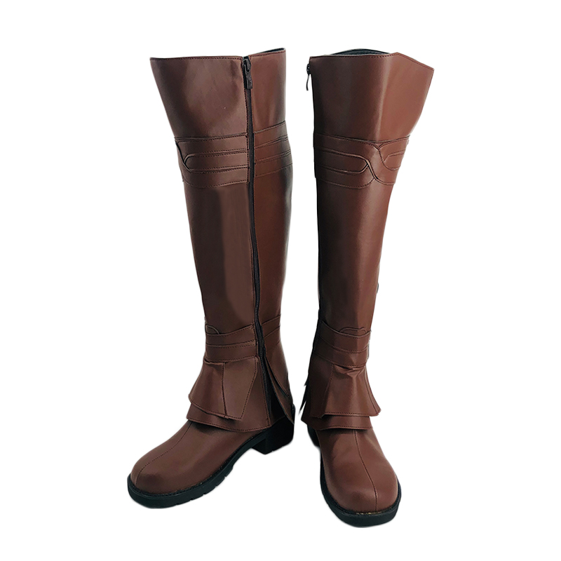 Assassin's Creed Ezio Auditore da Firenze Cosplay Shoes Boots 