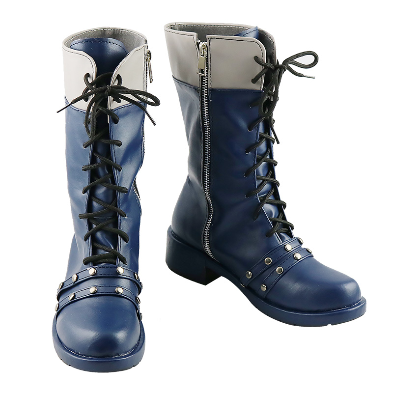 Kingdom Hearts III Xion Blue Cosplay Boots