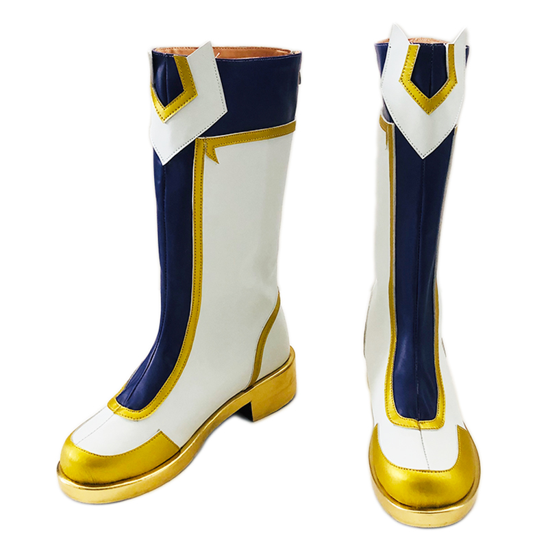Ezreal Cosplay Shoes Star Guardian LoL Custom Game Shoes Boots Party Halloween Carnival 