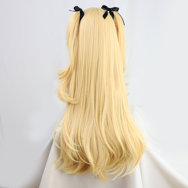 Genshin Impact Fischl Golden Cosplay Wig