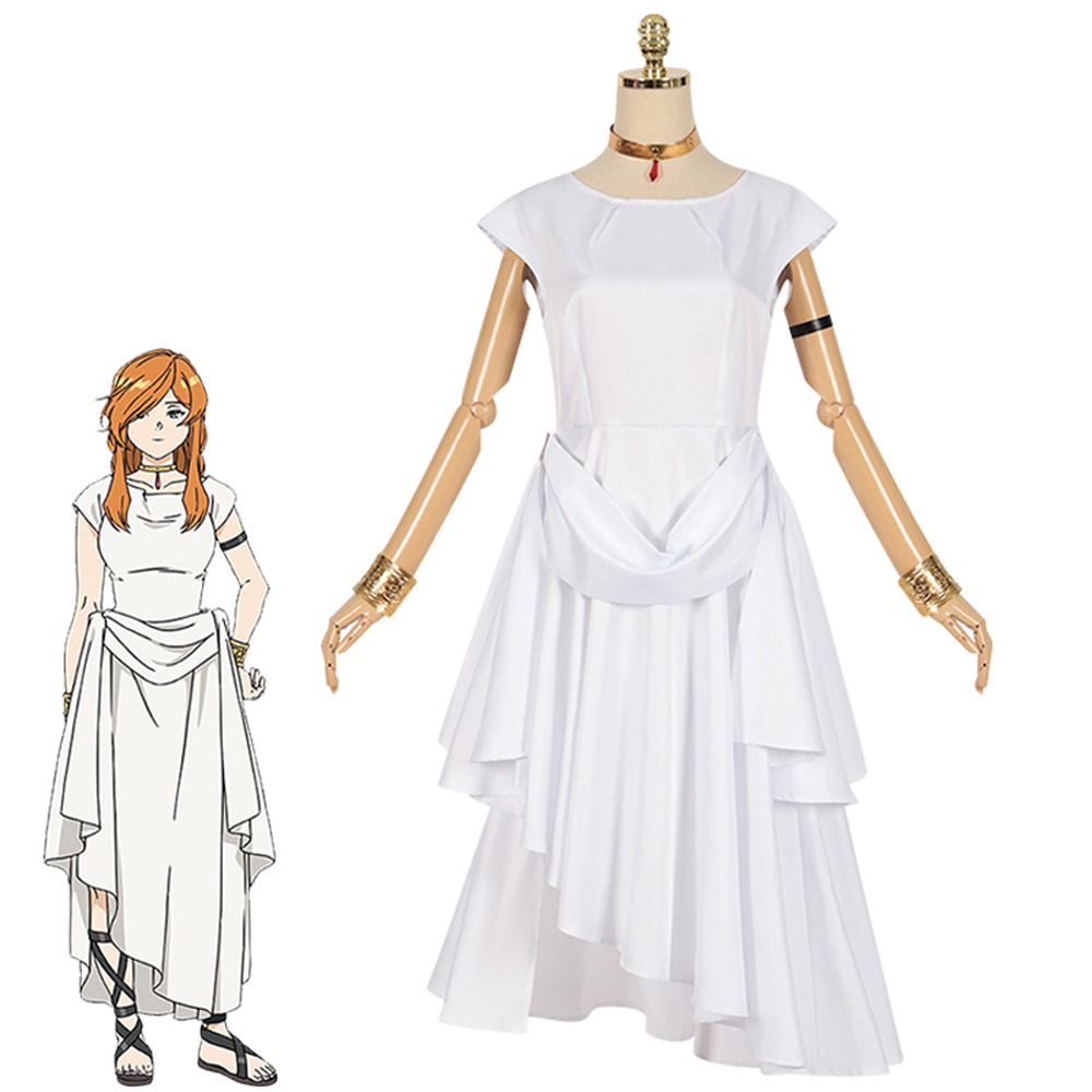 Frieren Flamme Cosplay Dress Costume Frieren Beyond Journey's End Cosplay Suit Dress Women Suit