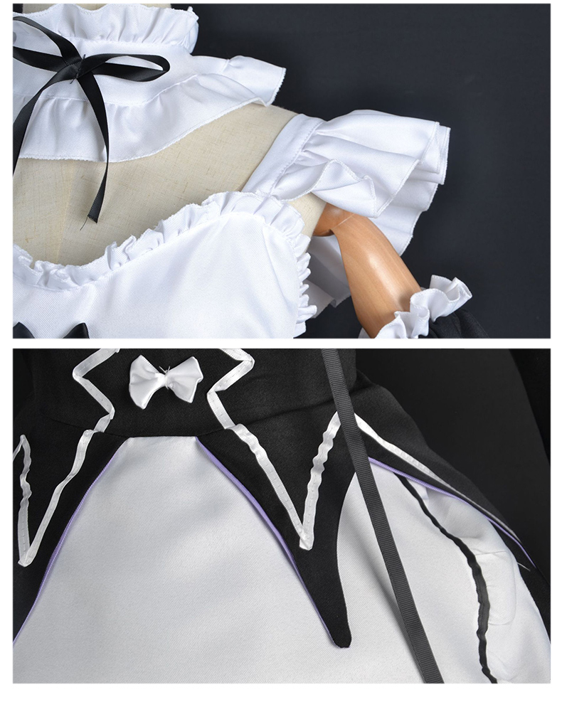 Anime Re: Life In A Different World From Zero Rem Winter Cosplay Costume And Cosplay Wig