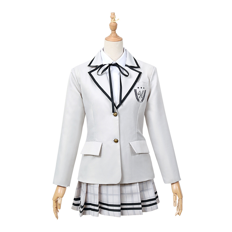 Game The Idolm@Ster Fukumaru Koito Cospaly Costume JK Dress CG