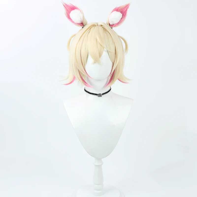 Anime Virtual YouTuber Mococo Abyssgard Cosplay Costume Wig Jacket Complete Woman Sexy Carnival Suit