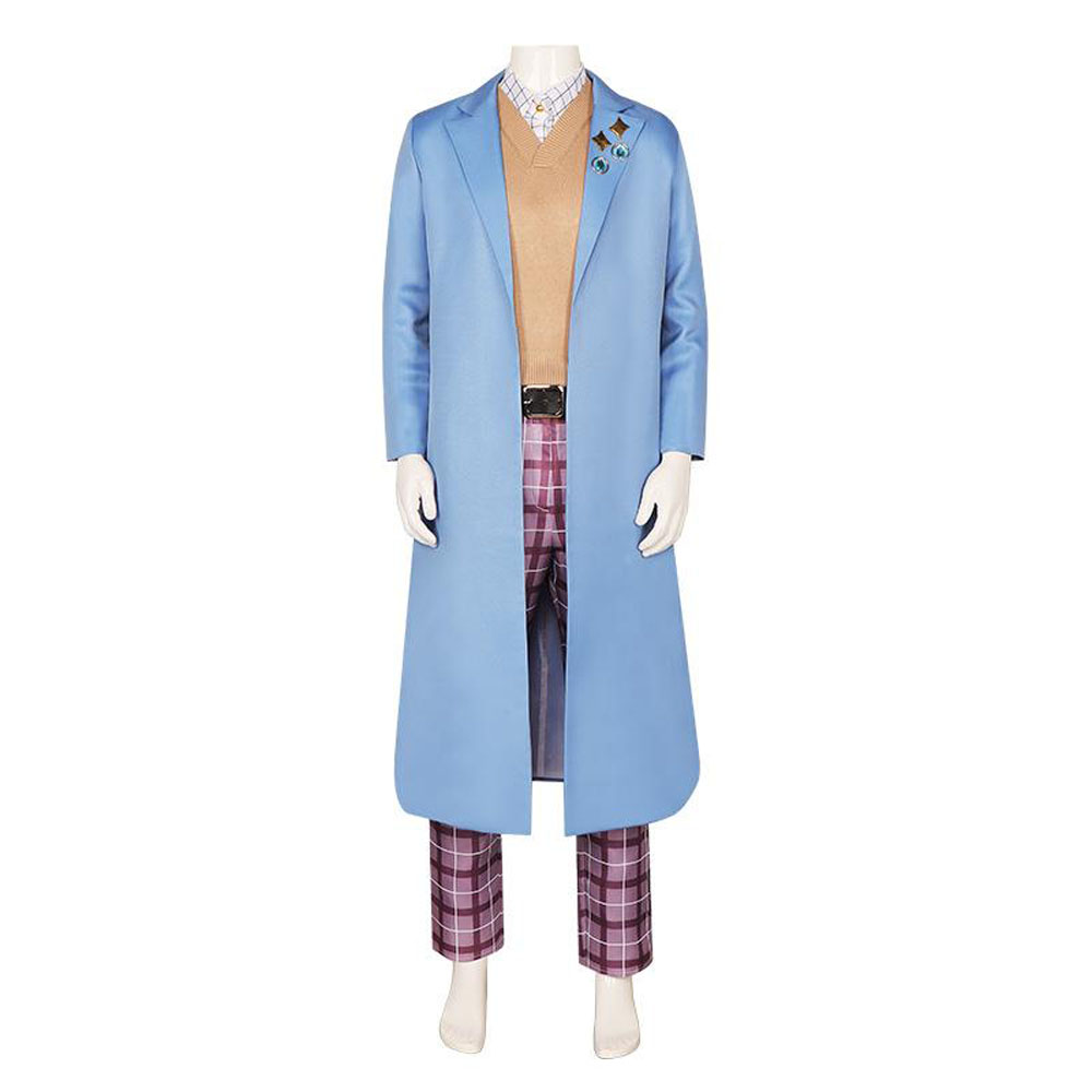 Vtuber Ike Eveland Cosplay Costumes Suit Virtual Singer Halloween Carnival Dress for Men and Women Girls